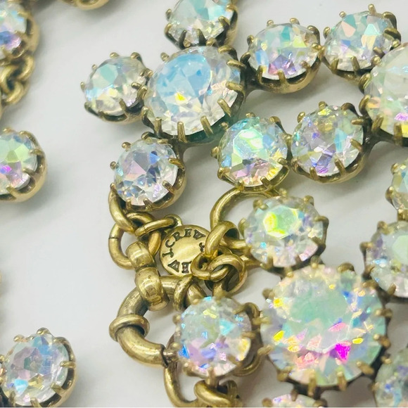 J. Crew AB Crystal Cluster Necklace - Picture 3 of 4